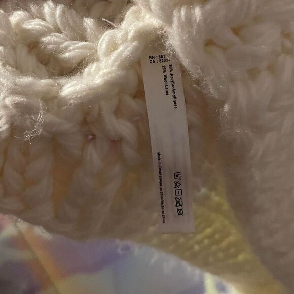 Anthropologie Women's White and Cream Gilet - Picture 5 of 5